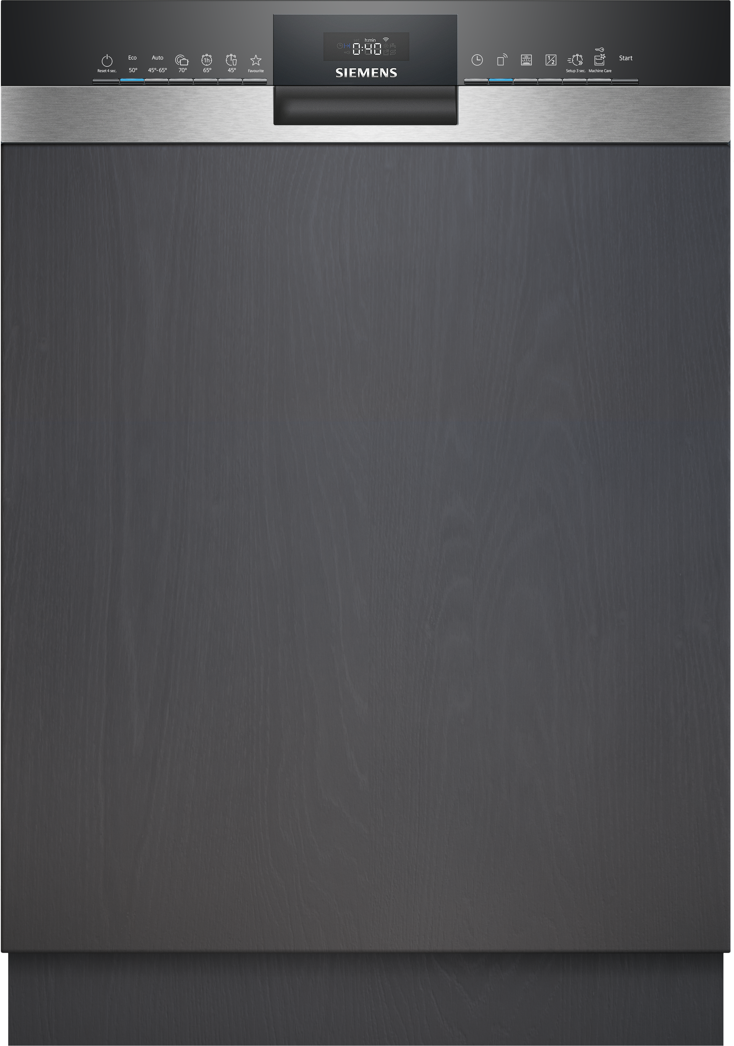  SN53HS10TE, iQ300,  Teilintegrierter Geschirrspüler,  60 cm,  Gebürsteter Stahl