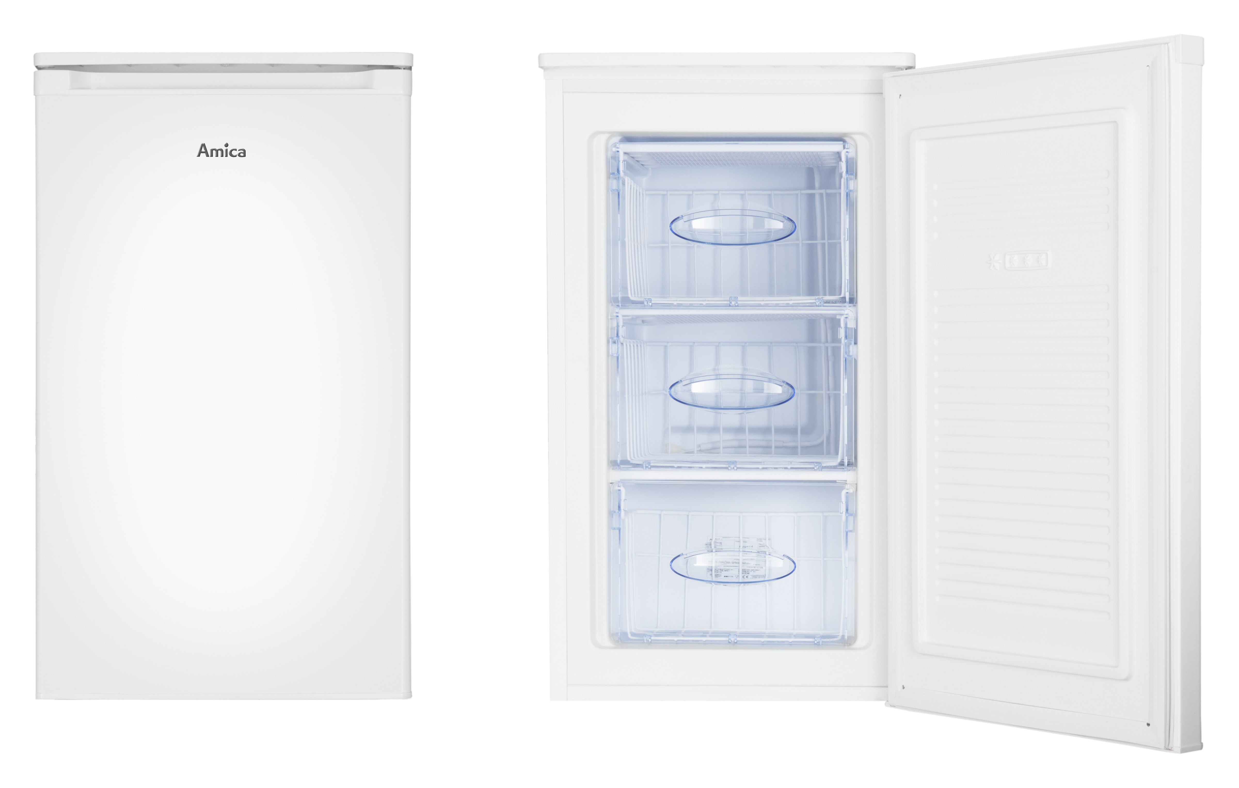 Stand-Gefrierschrank GS 15496 W, weiß, 85 cm Stand-Gefrierschrank GS 15496 W, weiß, 85 cm