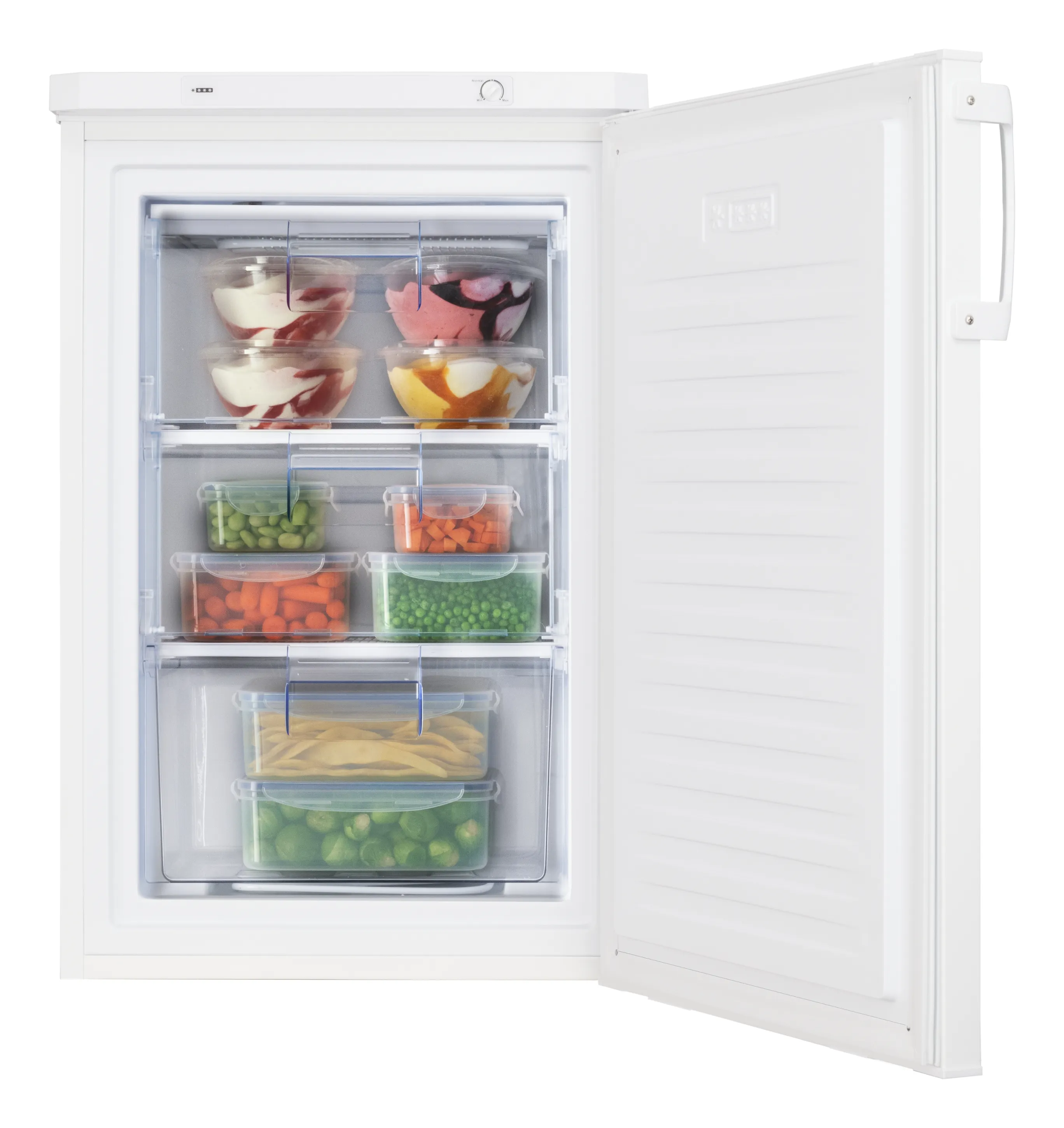 Stand-Gefrierschrank GS 321 100 W, weiß, 85 cm Stand-Gefrierschrank GS 321 100 W, weiß, 85 cm