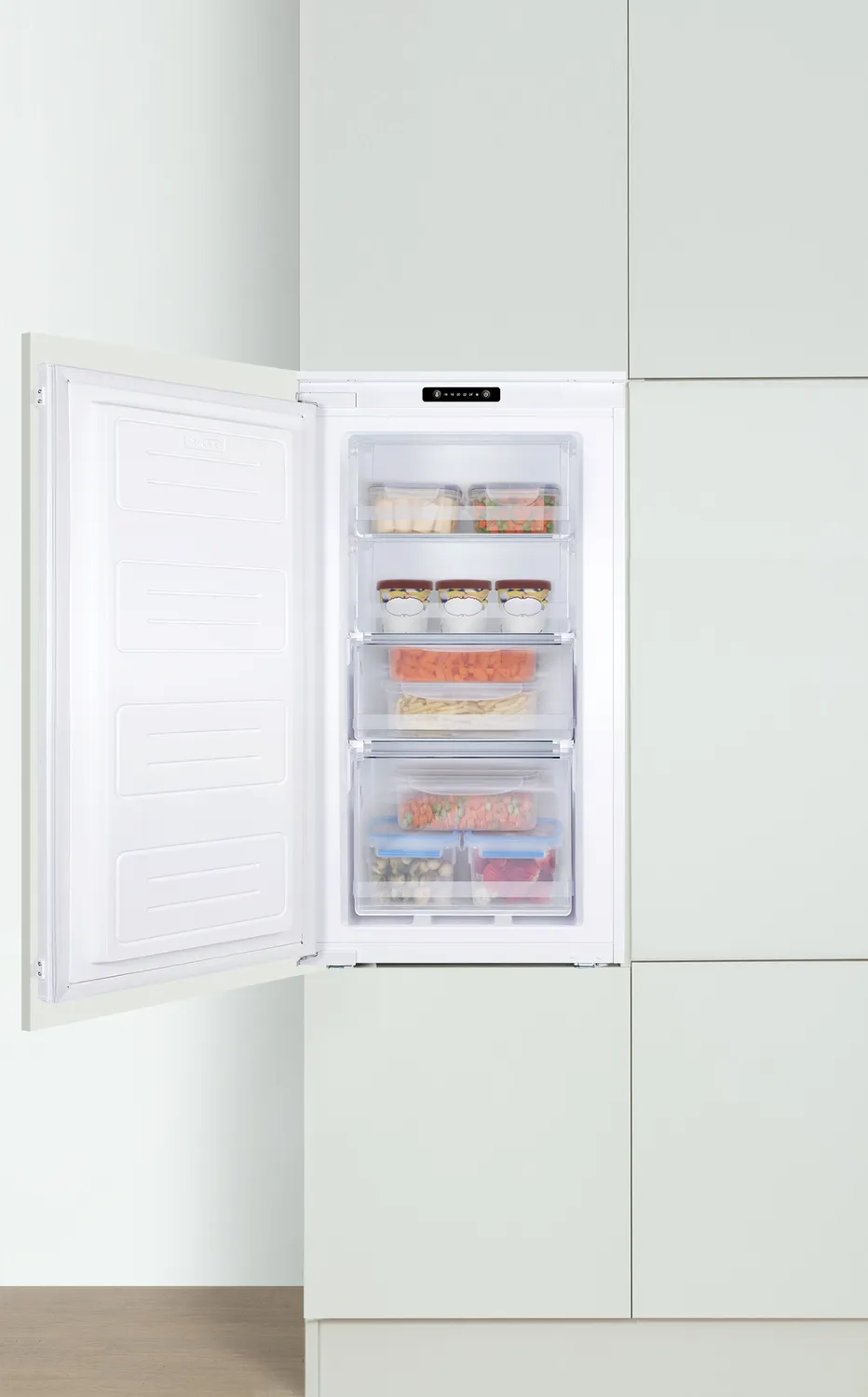 Gefrierschrank, 880 mm Nische, Schlepptür-Technik Gefrierschrank, 880 mm Nische, Schlepptür-Technik