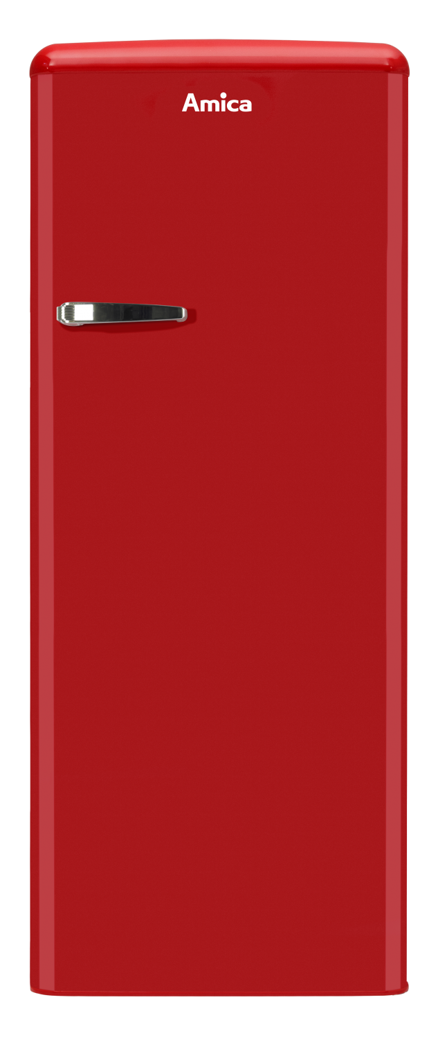 Kühlschrank im Retro Design, 144 cm Höhe, chili red