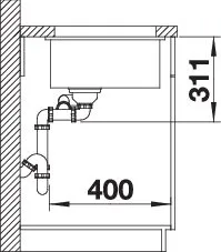 523741, BLANCO SUBLINE 350/150-U 523741, BLANCO SUBLINE 350/150-U