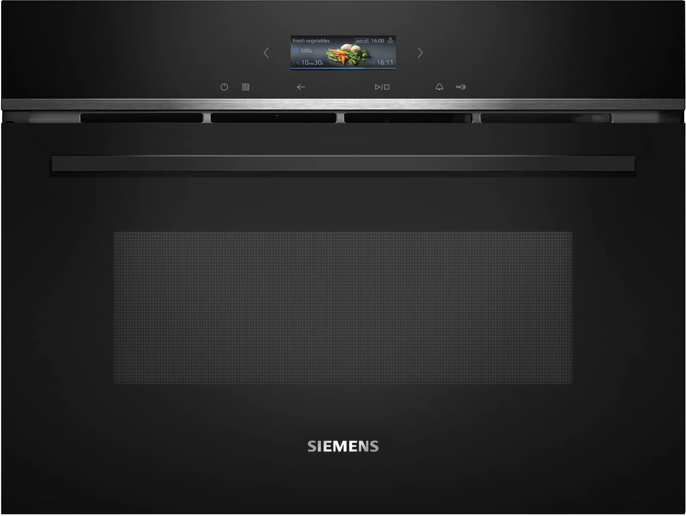  CE732GXB1, iQ700, Einbau-Mikrowelle, 60 x 45 cm, Schwarz, Edelstahl