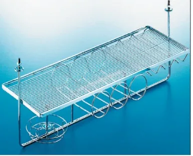 Baldachinbar, mattchrom 