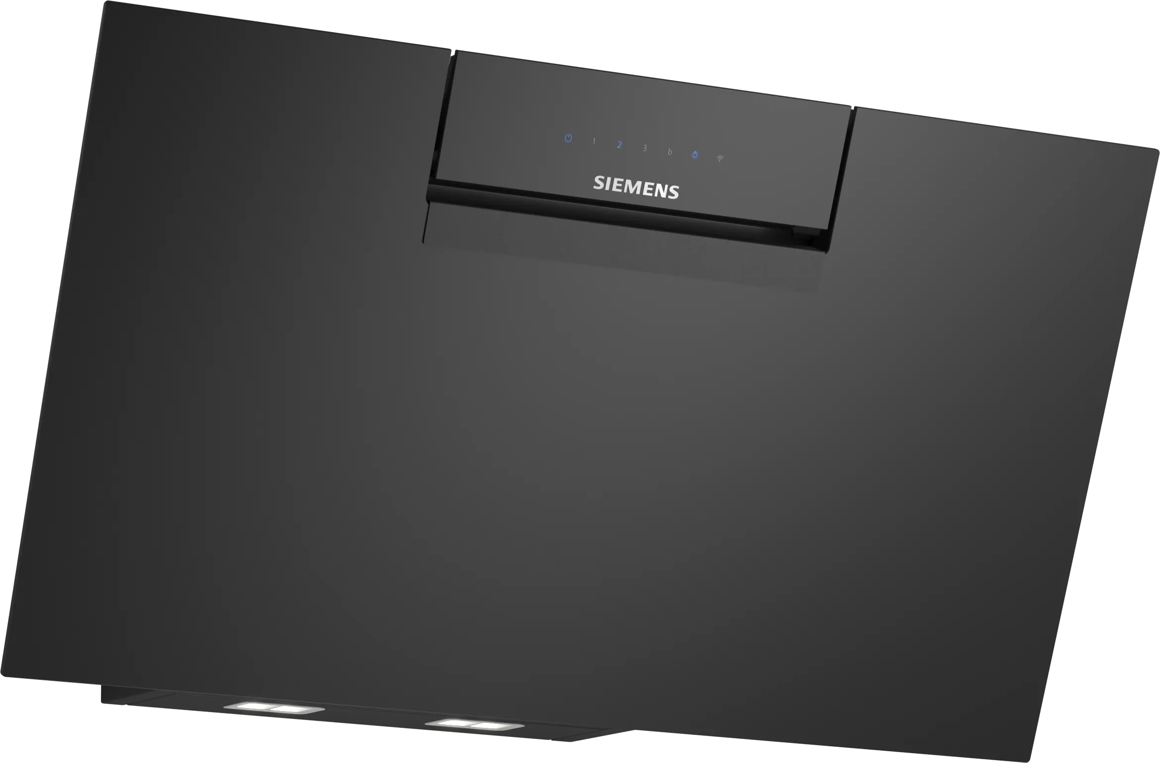  LC87JFN60, iQ300, Umluft-Wandhaube, 80 cm, Klarglas schwarz bedruckt