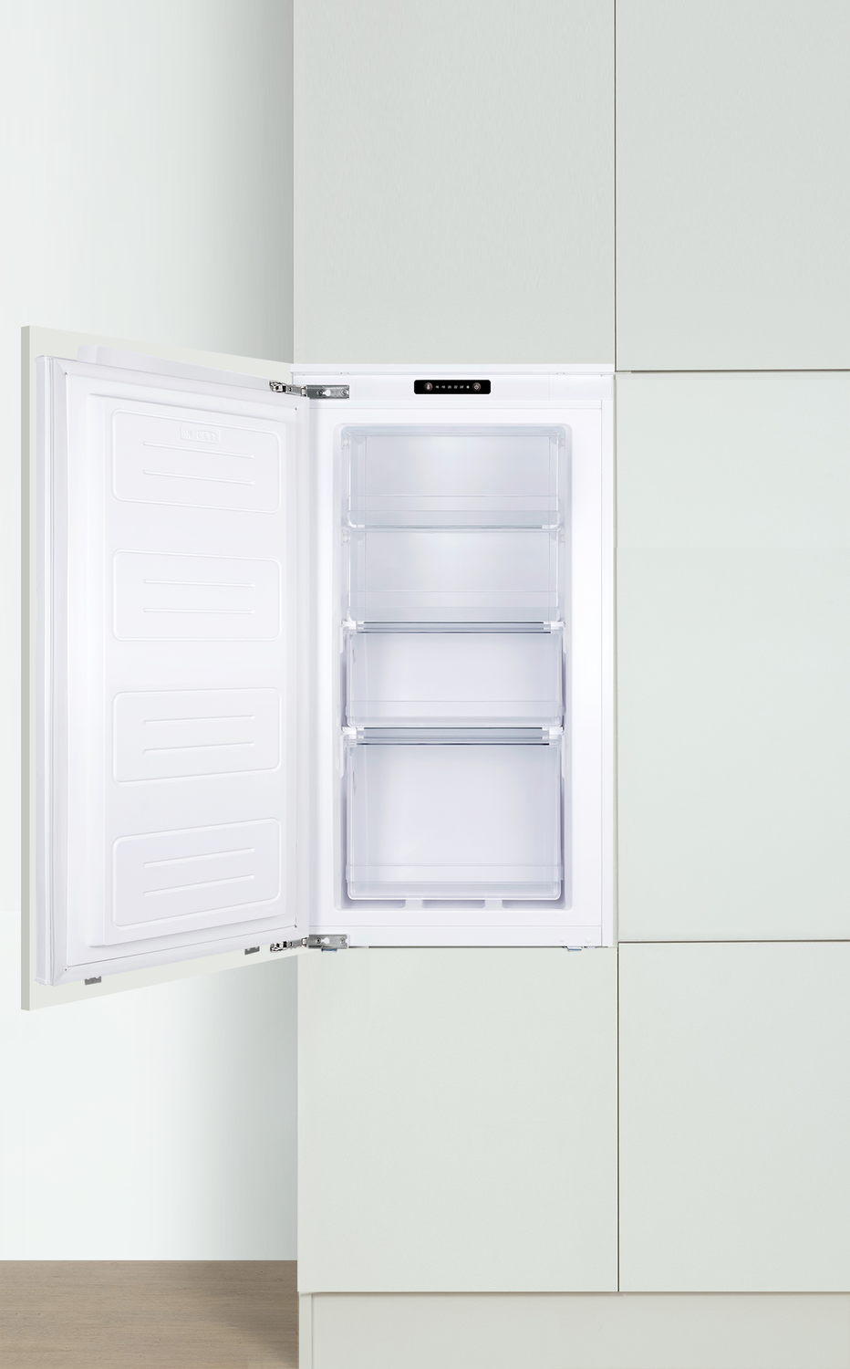 Gefrierschrank, 880 mm Nische, Festtür-Technik
