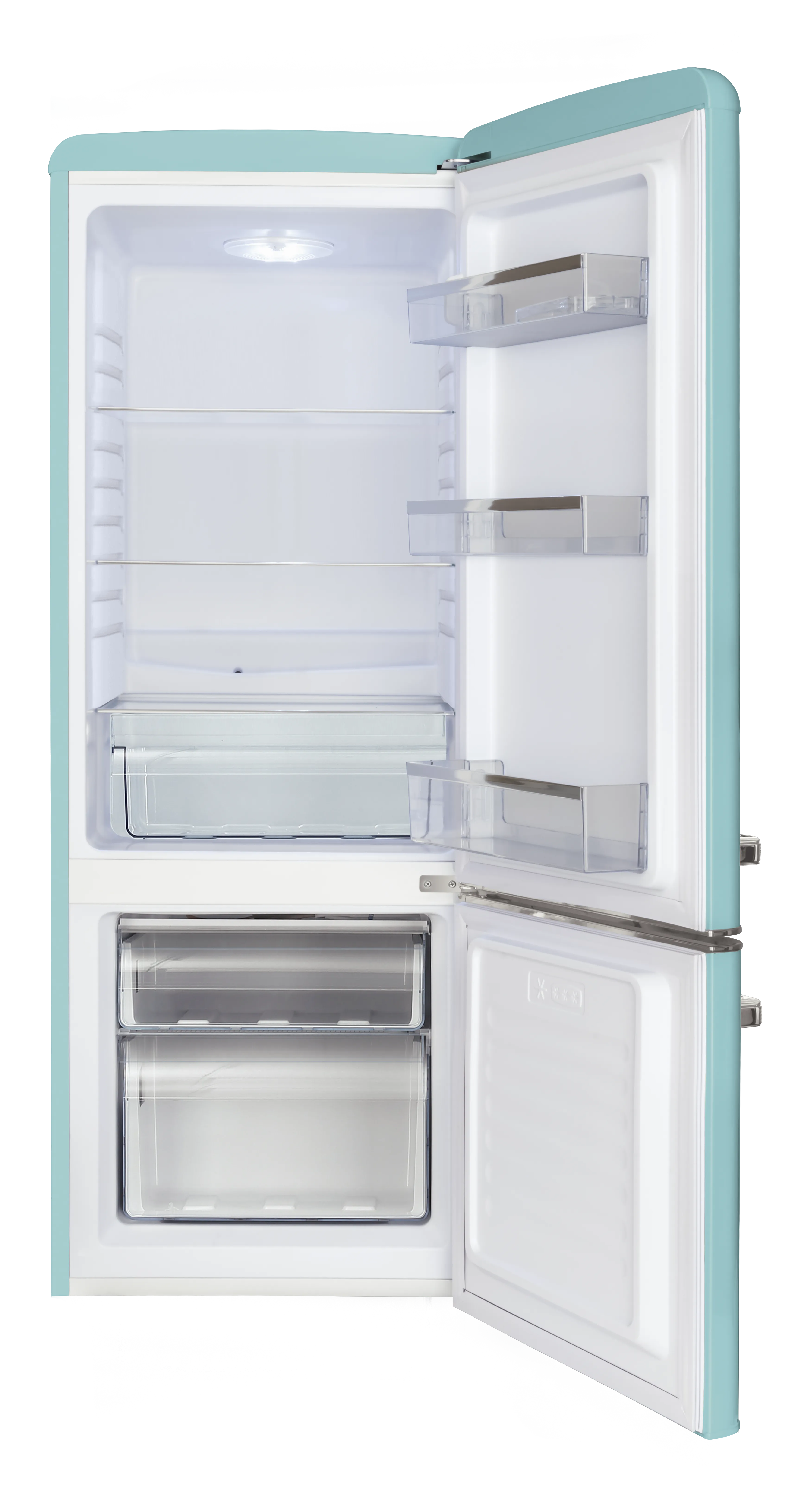 Stand-Kühl-Gefrierkombination KGCR 384 150 T, Ice Blue, 145 cm Stand-Kühl-Gefrierkombination KGCR 384 150 T, Ice Blue, 145 cm