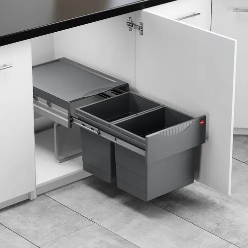 HAILO AS Raumspar Tandem 18/18 dunkelgrau / Art. 3641-521