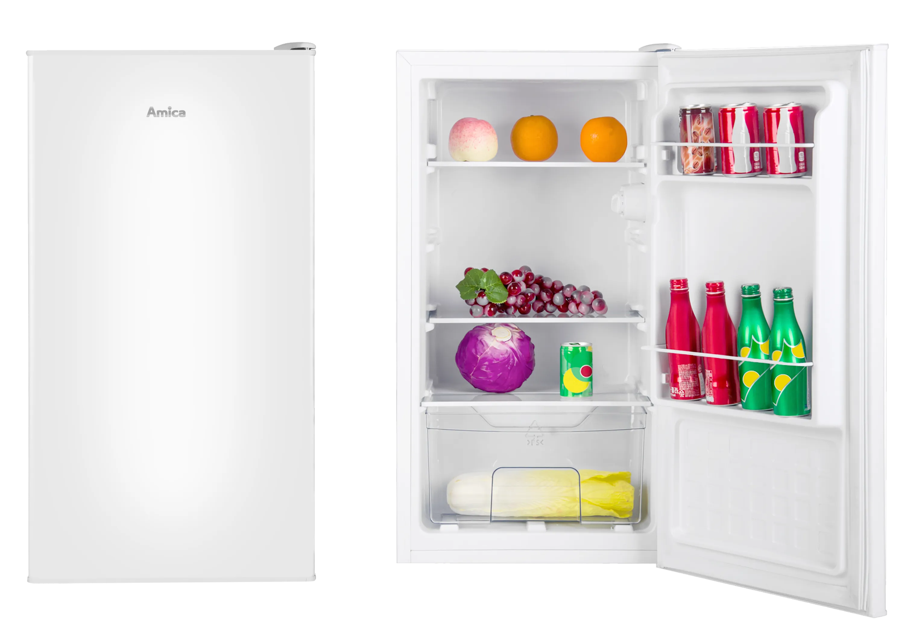 Vollraum-Stand-Kühlschrank VKS 351 116 W, weiß, 85 cm