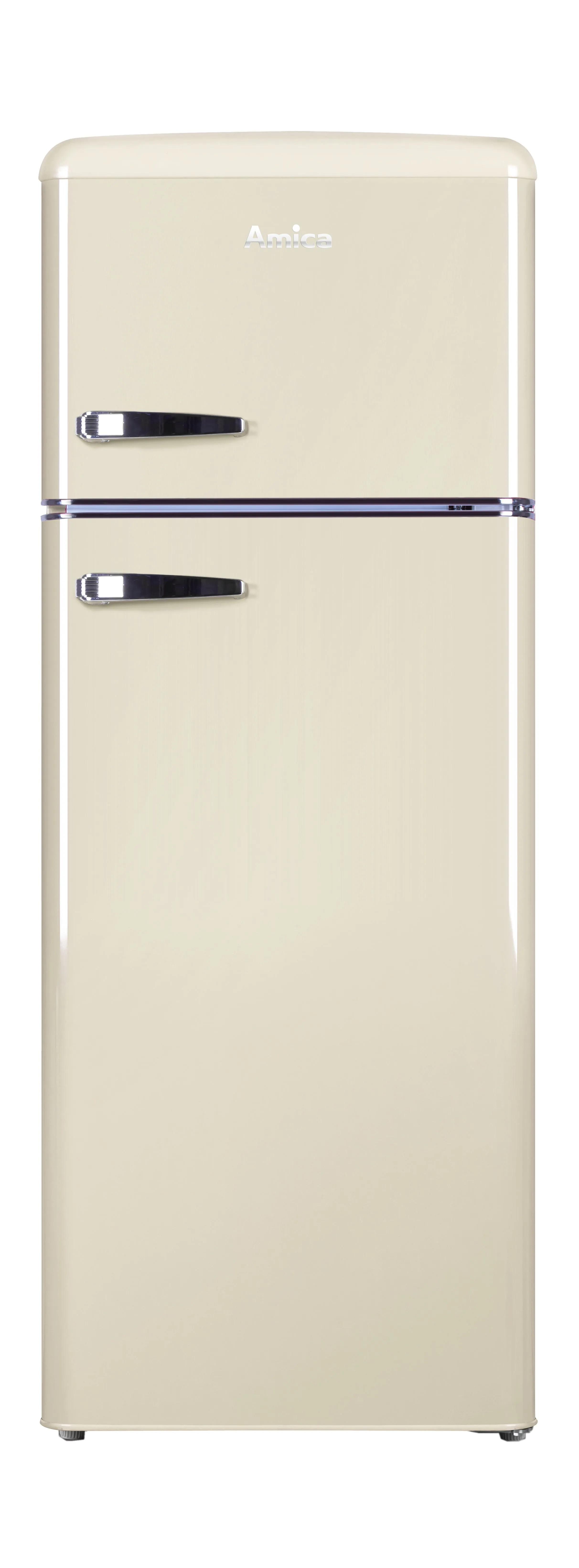 Stand-Kühl-Gefrierkombination DTR 374 190 B, Coffee Cream, 144 cm
