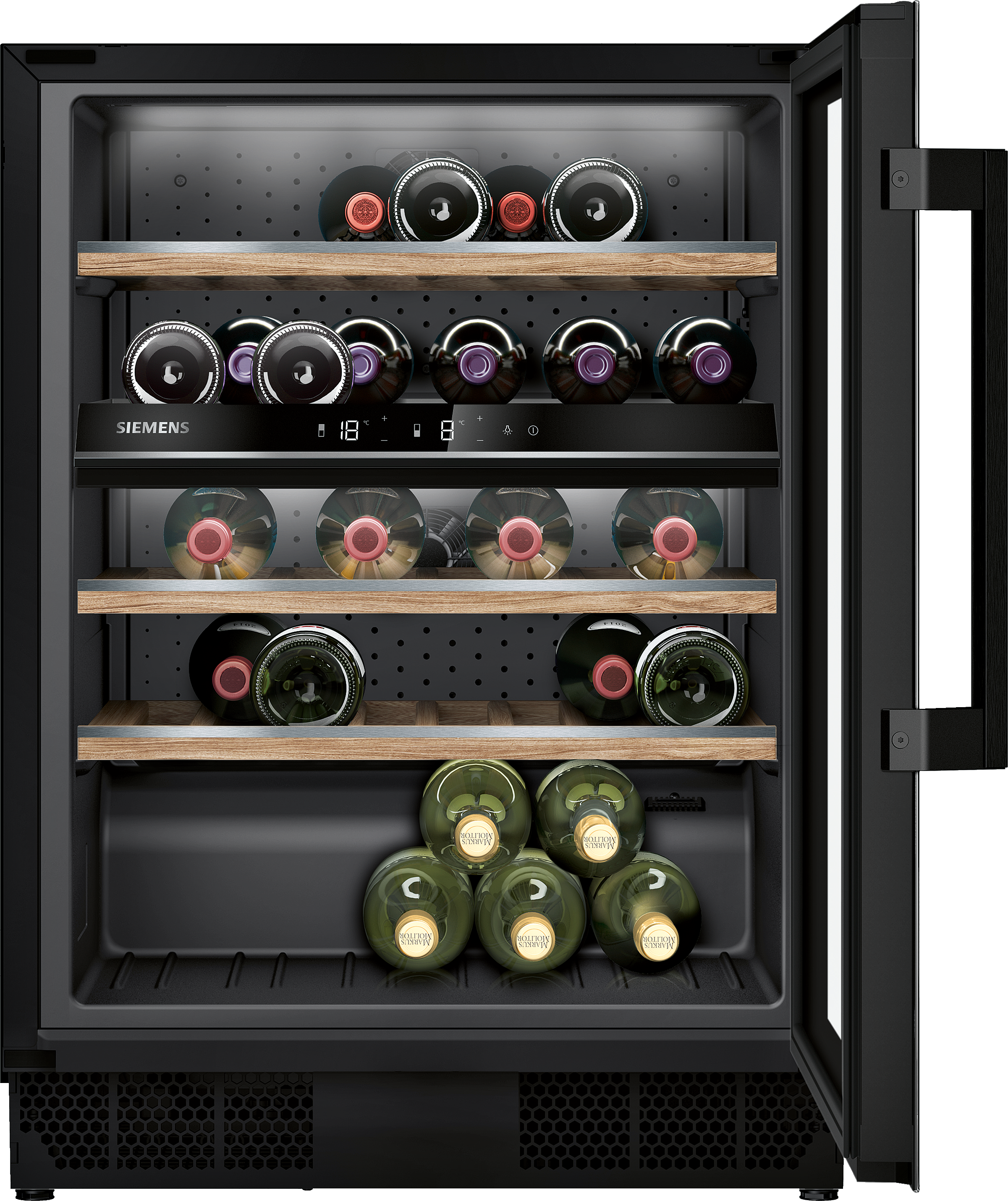 KU21WAHG0, iQ500,  Einbau-Weinkühlschrank,  82 x 60 cm