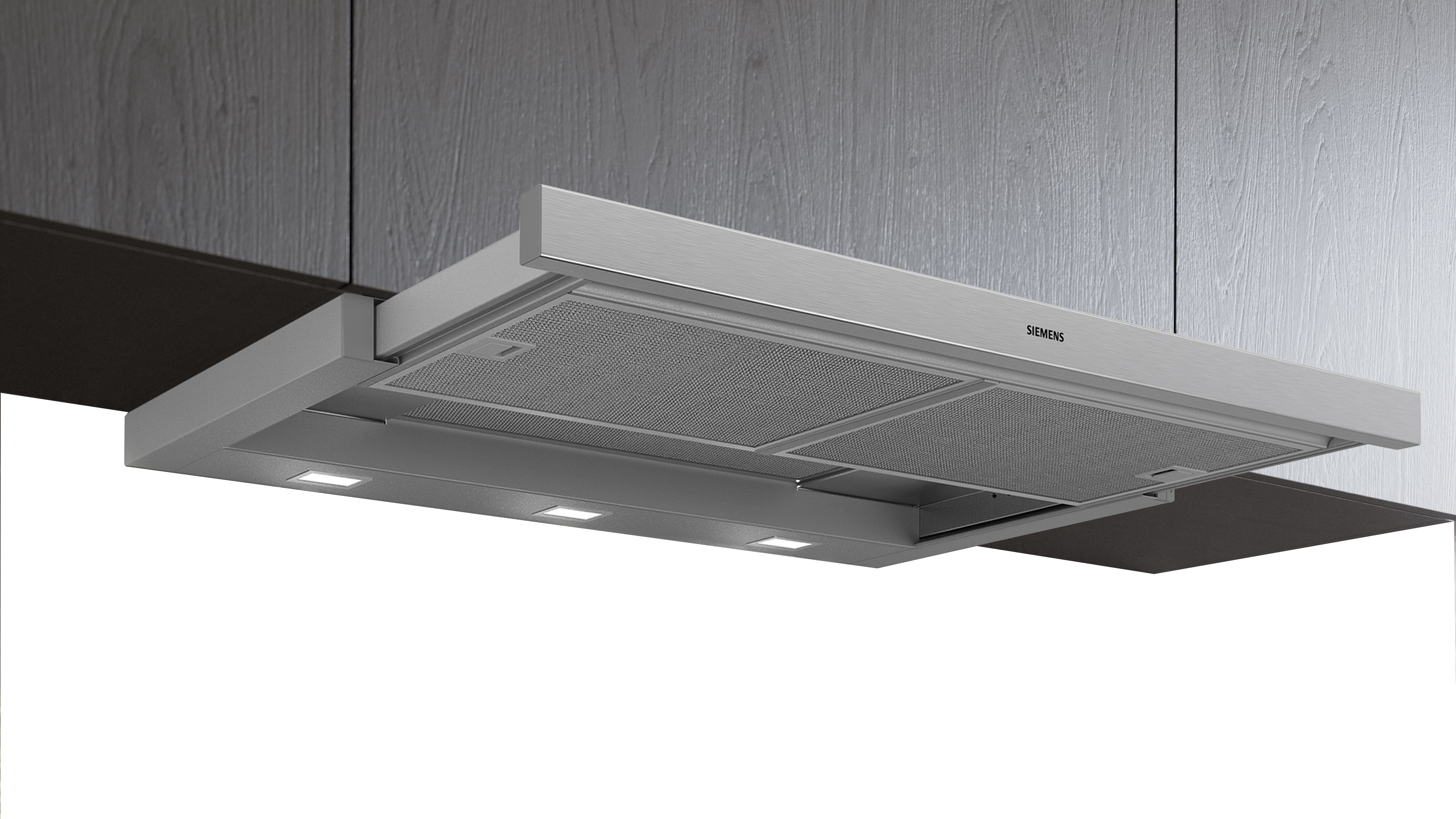  LI94LB530, iQ300,  Flachschirmhaube,  90 cm,  Silbermetallic