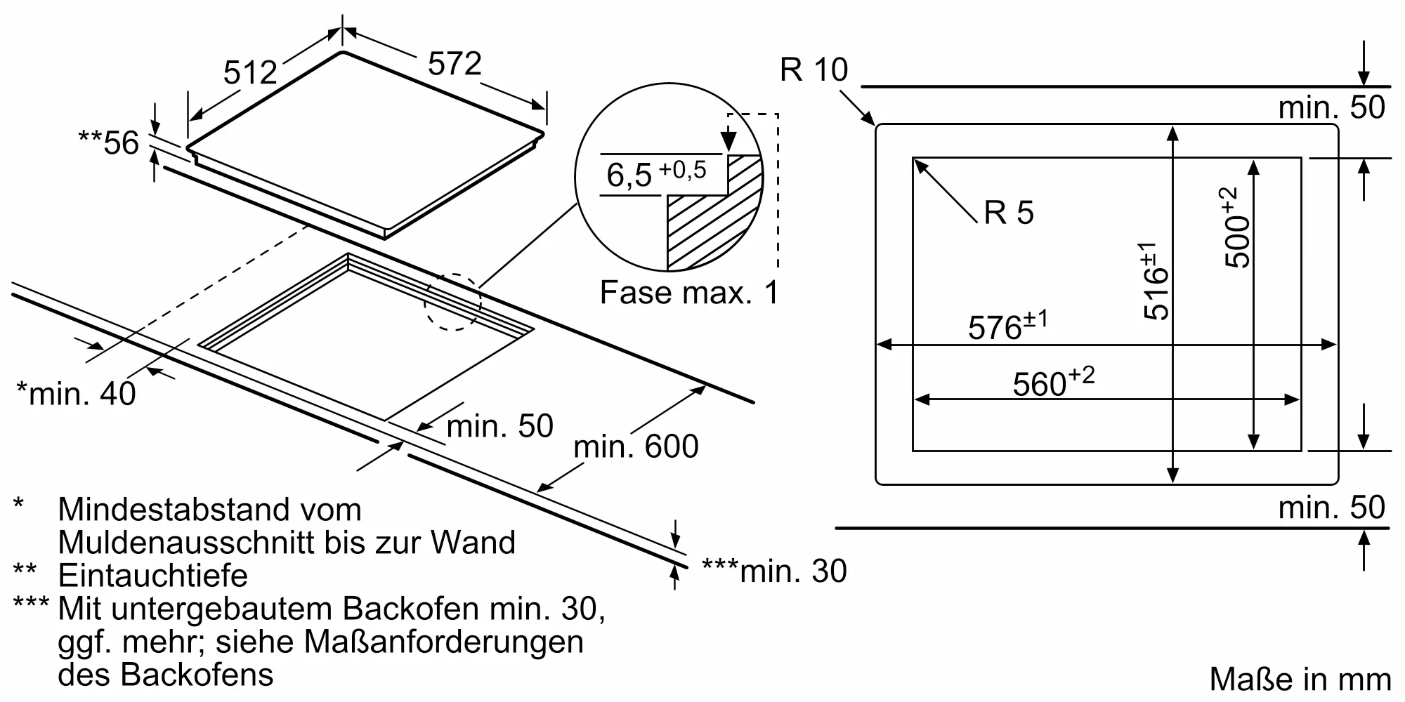  EX601LXC1E, iQ700, Induktionskochfeld, 60 cm, Schwarz, flächenbündig (integriert)
