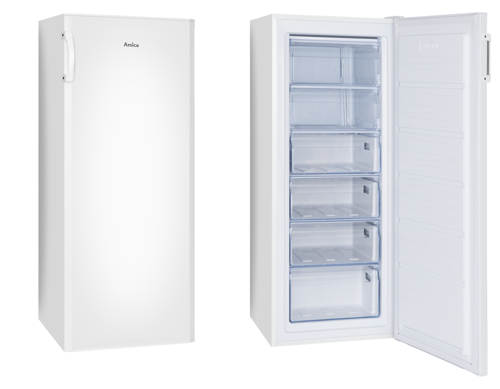 Stand-Gefrierschrank GS 324 100 W, weiß, 141 cm Stand-Gefrierschrank GS 324 100 W, weiß, 141 cm