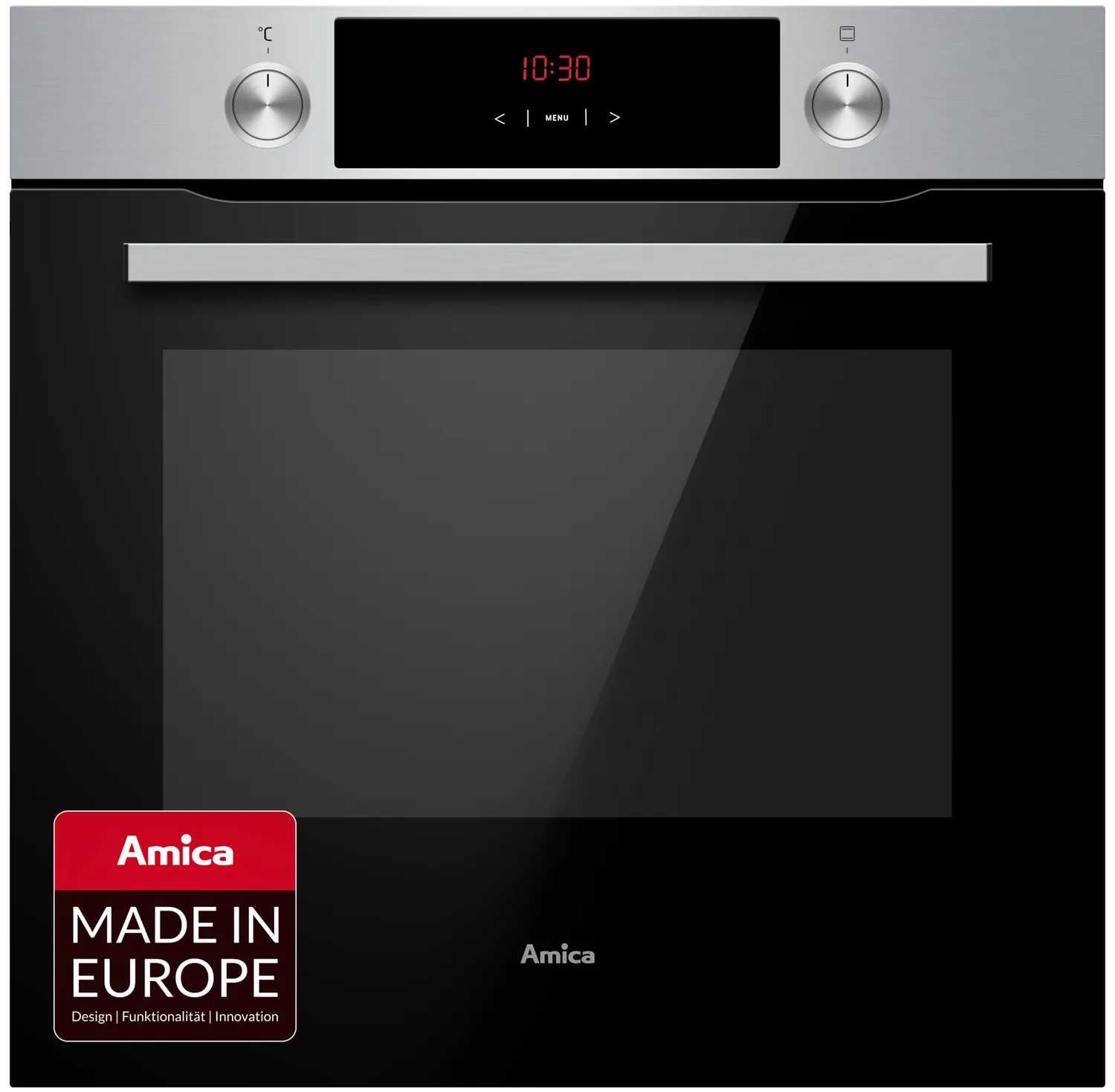 Einbaubackofen, Fine Design, Edelstahl