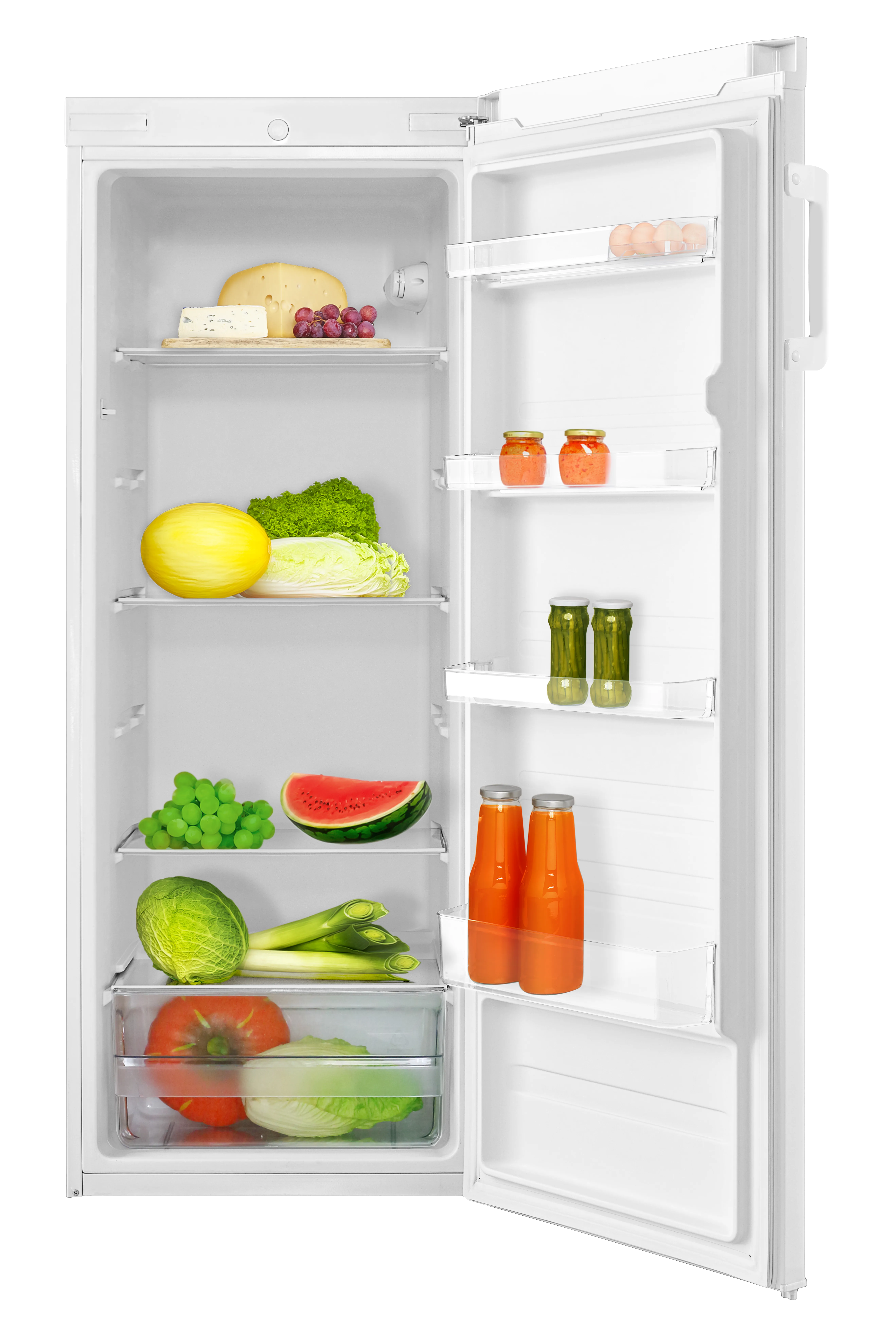 Vollraum-Stand-Kühlschrank VKS 354 130 W, weiß, 142 cm Vollraum-Stand-Kühlschrank VKS 354 130 W, weiß, 142 cm