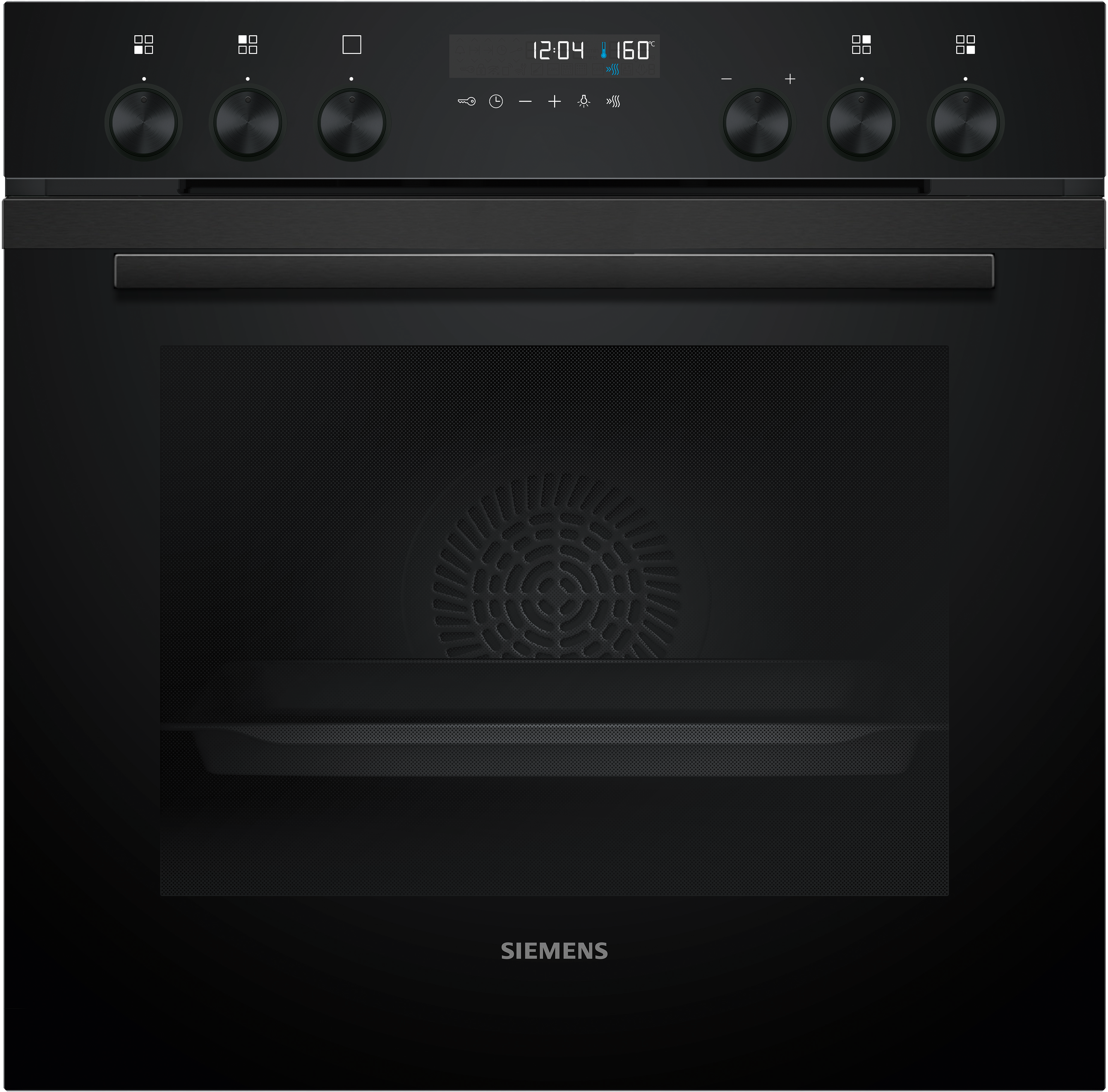  HE278GBB3, iQ500,  Einbau-Herd,  60 x 60 cm,  Deep black inox