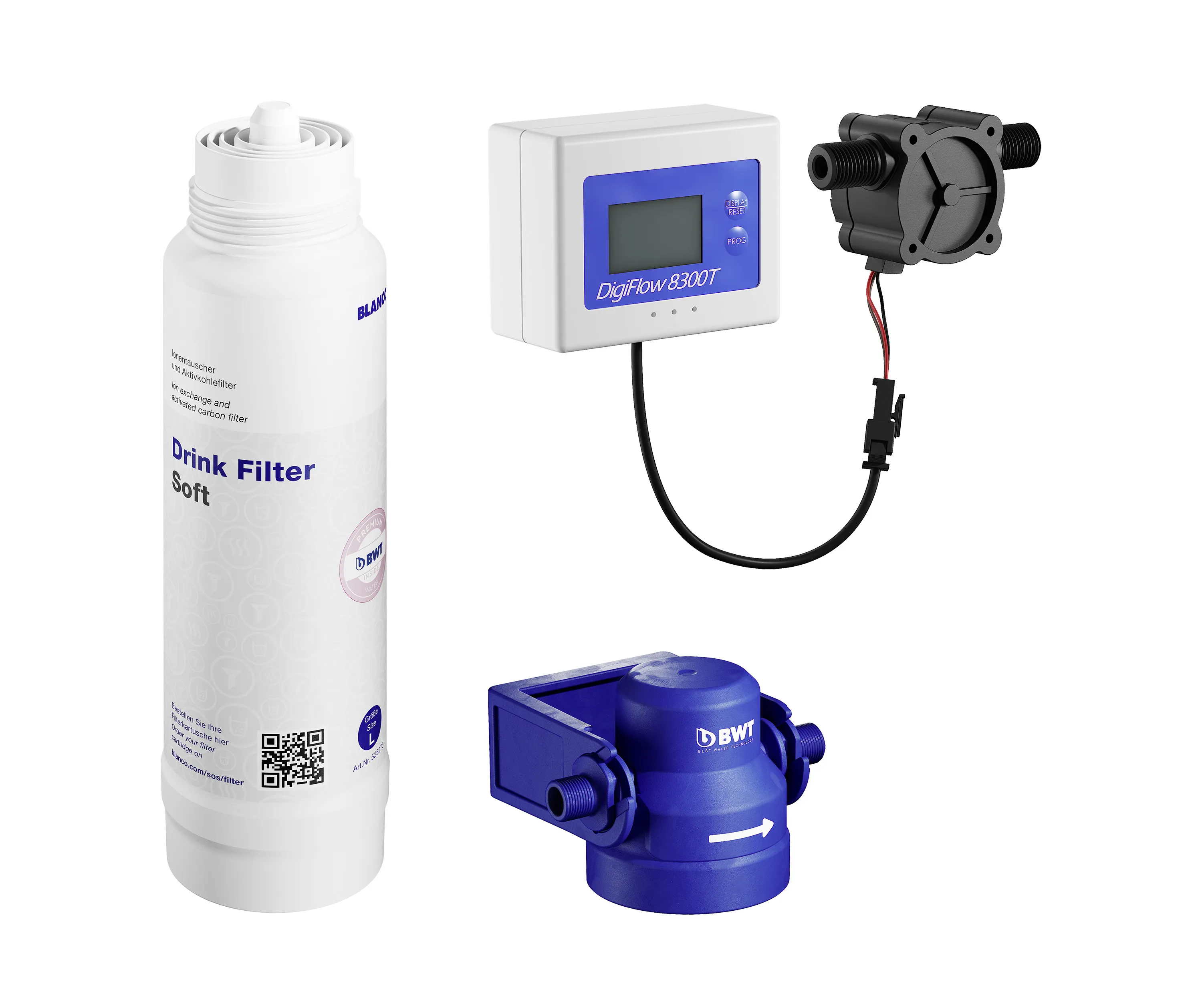 527453, BLANCO Drink Filter Set Soft L
