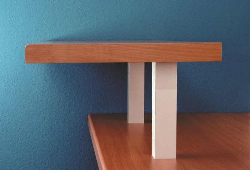 Konsole gerade, quadratisch, Alu, 230 mm