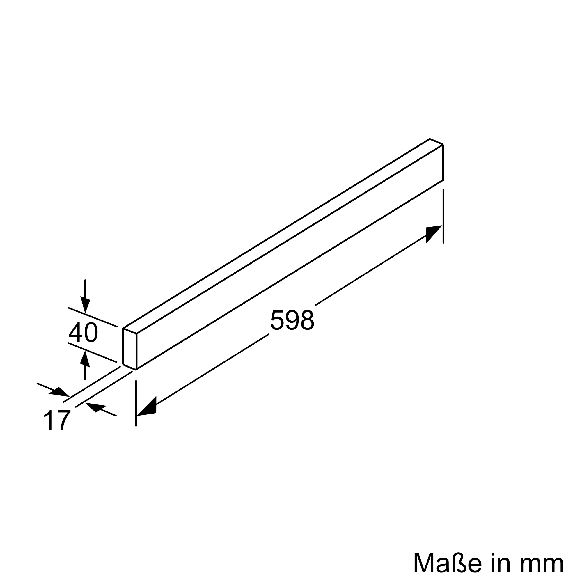 LZ46551, Griffleiste LZ46551, Griffleiste