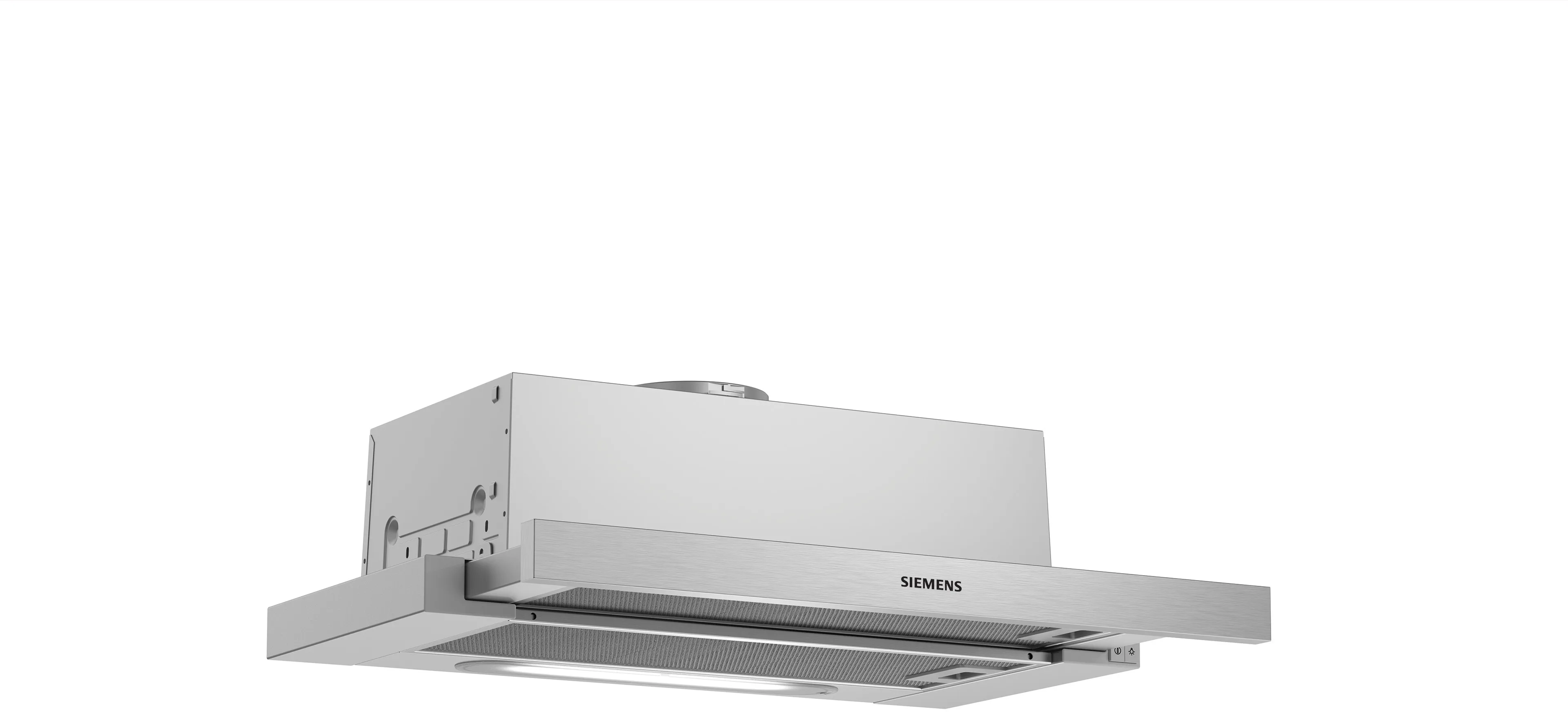 LI63TAC50, iQ300, Flachschirmhaube, 60 cm, Silber