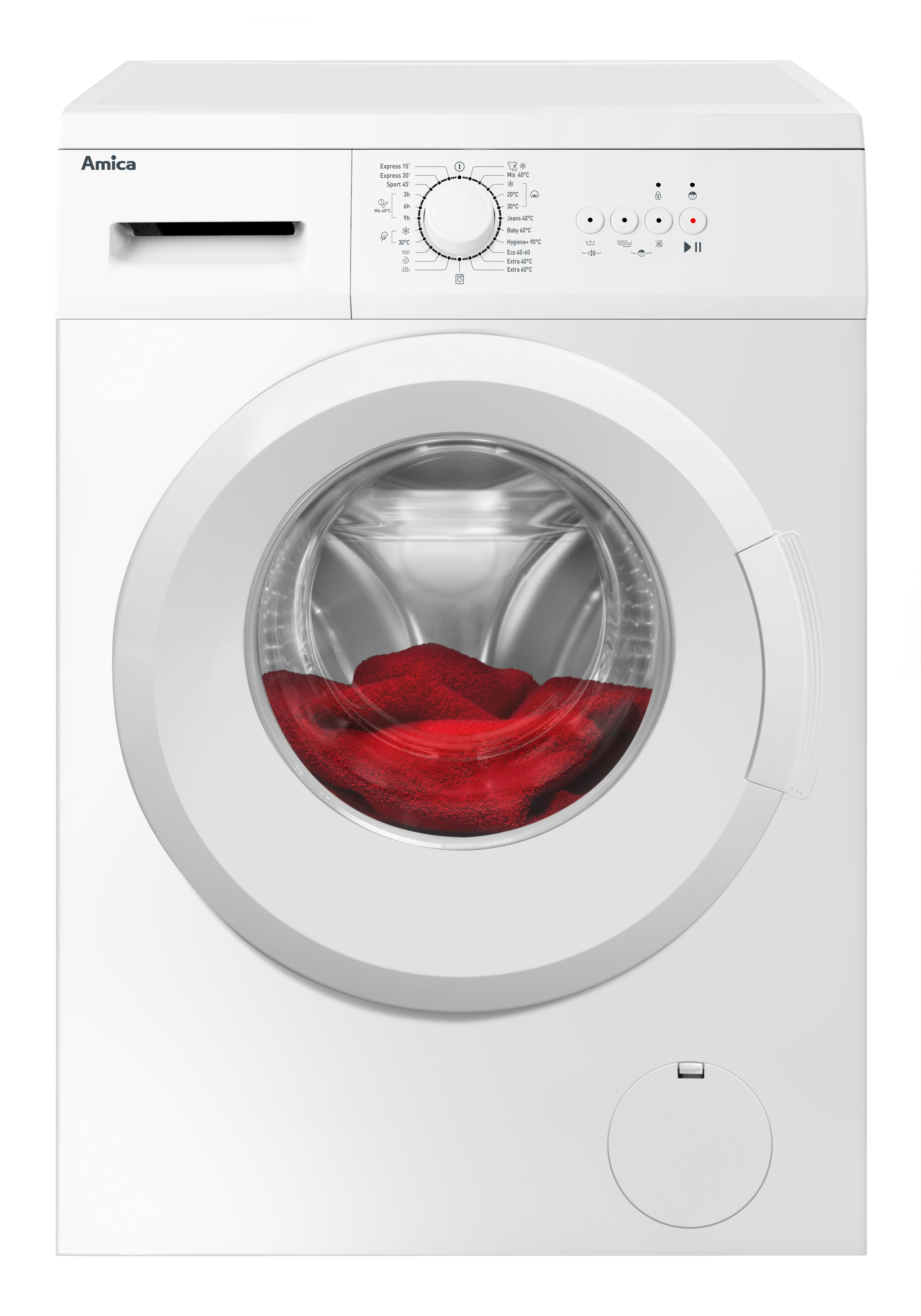 Waschmaschine WA 461 022, weiß, slim, 6 kg