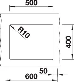 525995, BLANCO SUBLINE 500-U 525995, BLANCO SUBLINE 500-U