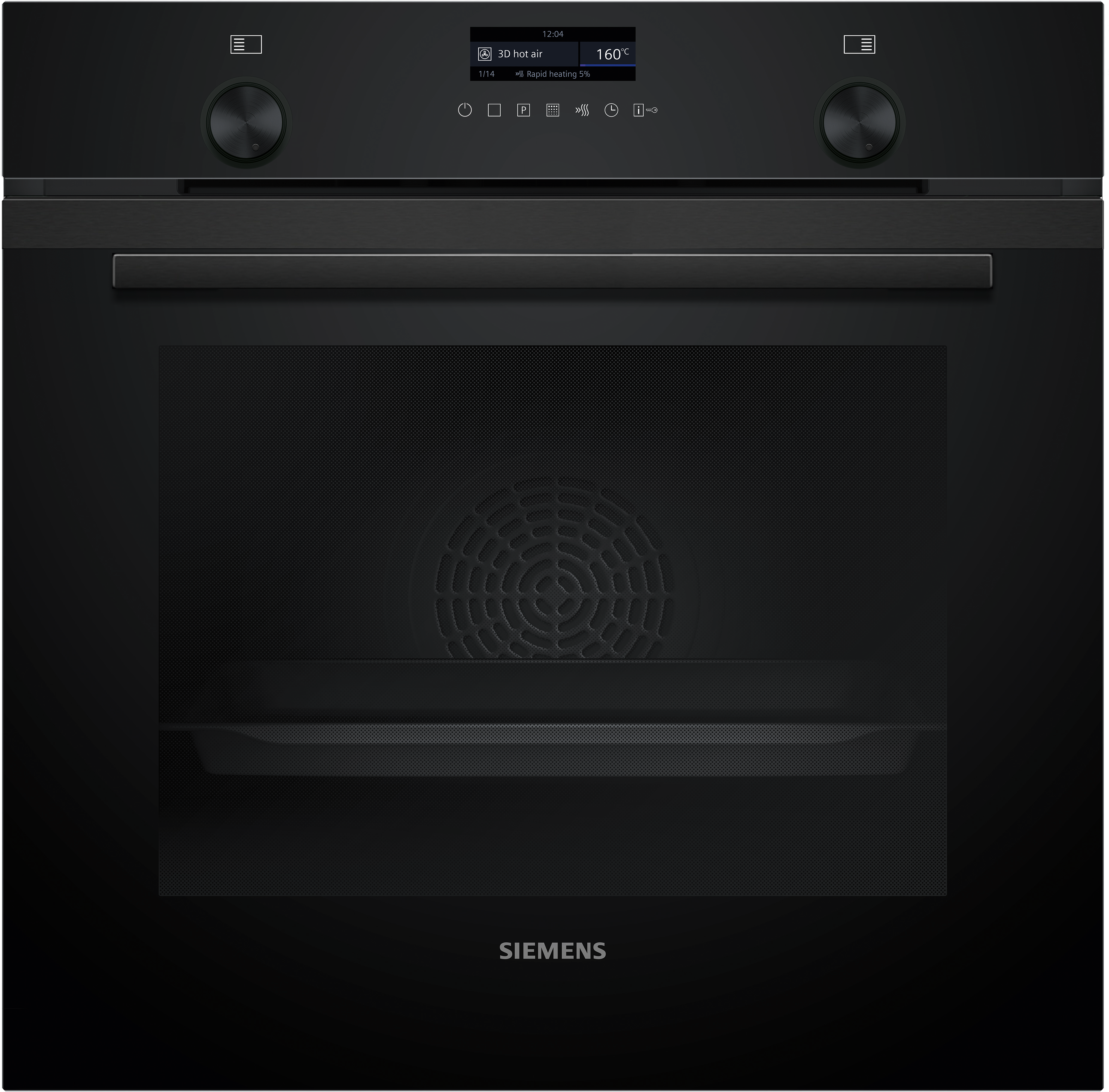  HB279GBB3, iQ500,  Einbau-Backofen,  60 x 60 cm,  Deep black inox