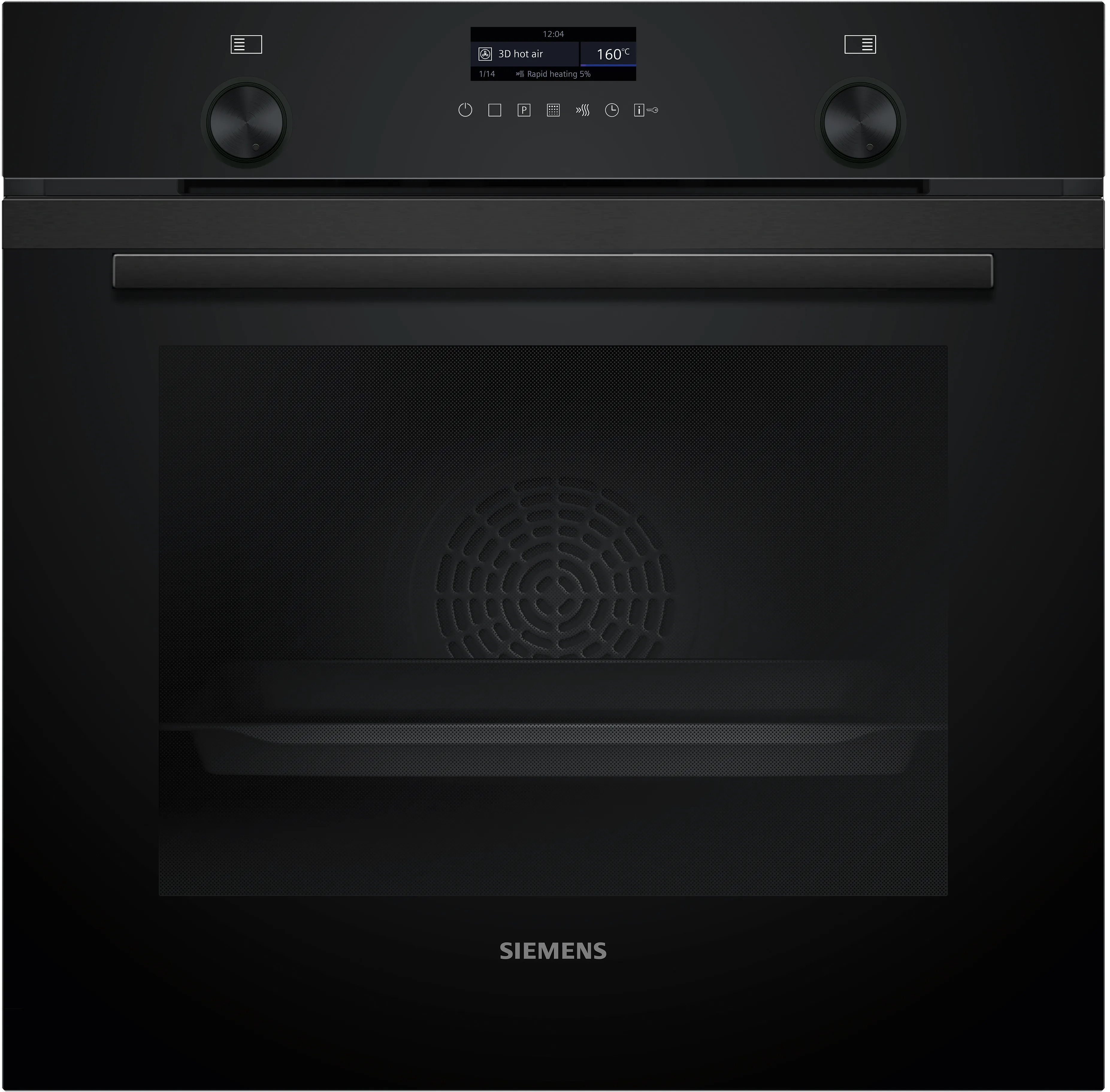  HB279GBB3, iQ500, Einbau-Backofen, 60 x 60 cm, Deep black inox
