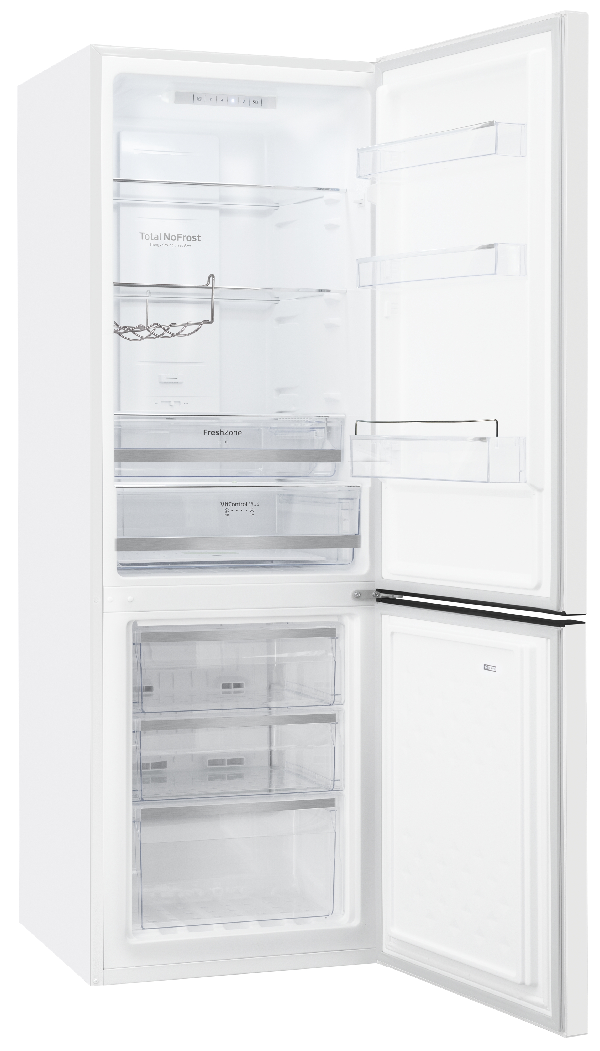 Stand-Kühl-Gefrierkombination KGC 15493 W, weiß, 180 cm