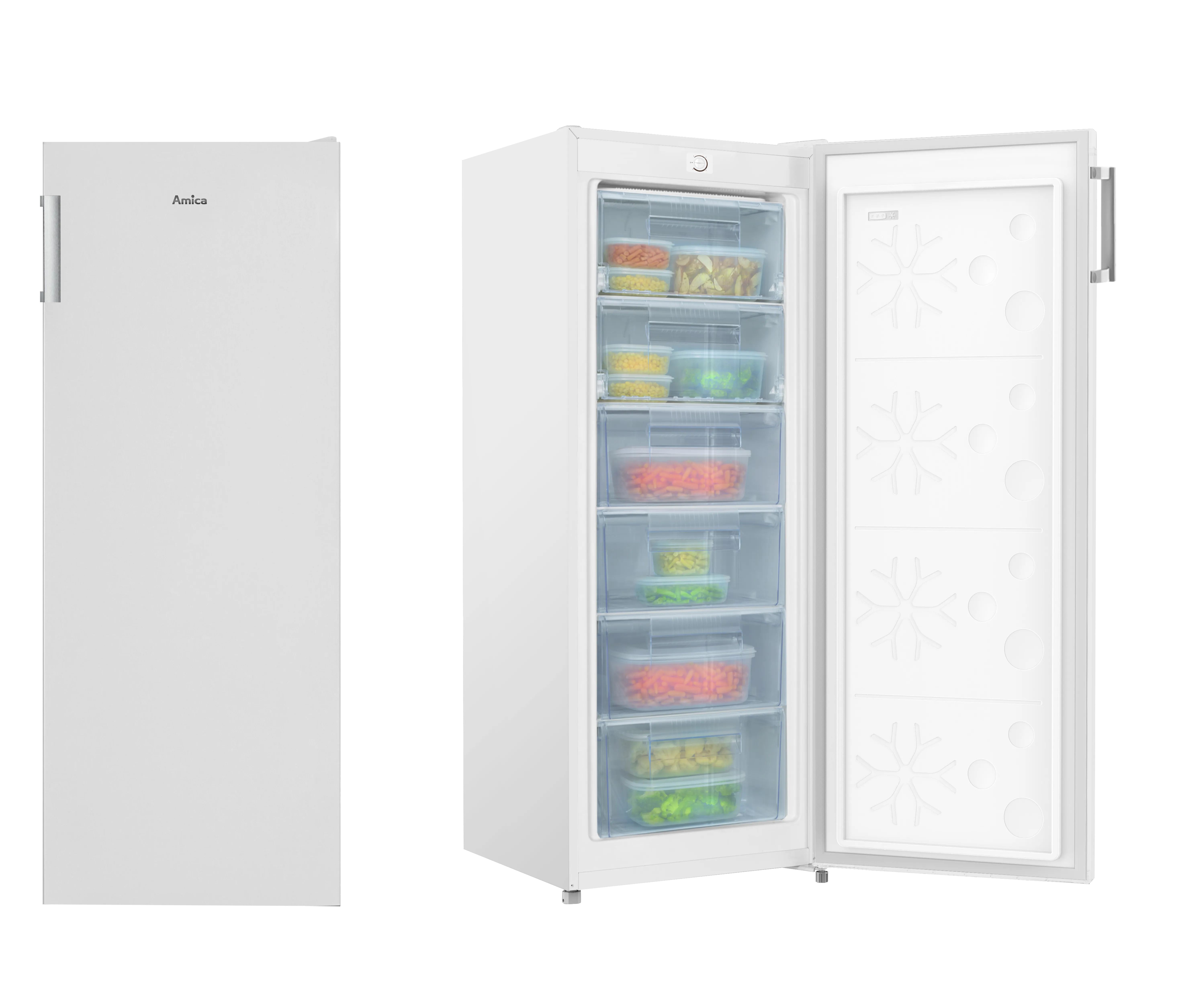 Stand-Gefrierschrank GS 324 170 W, weiß, 144 cm Stand-Gefrierschrank GS 324 170 W, weiß, 144 cm