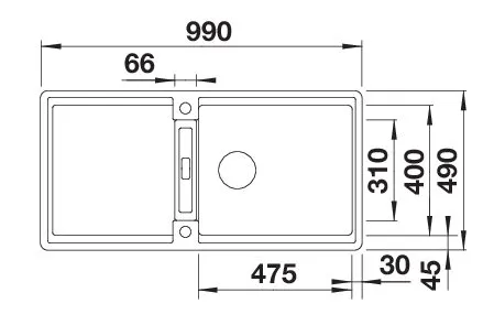 527629, BLANCO ADIRA XL 6 S-F 527629, BLANCO ADIRA XL 6 S-F