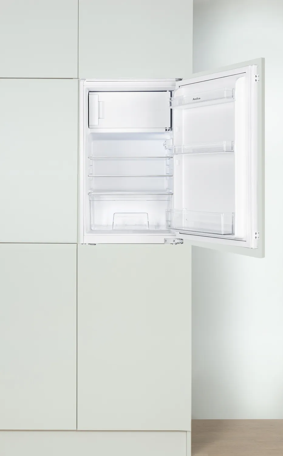 Kühlschrank mit Gefrierfach, 880 mm Nische, Schlepptür-Technik Kühlschrank mit Gefrierfach, 880 mm Nische, Schlepptür-Technik